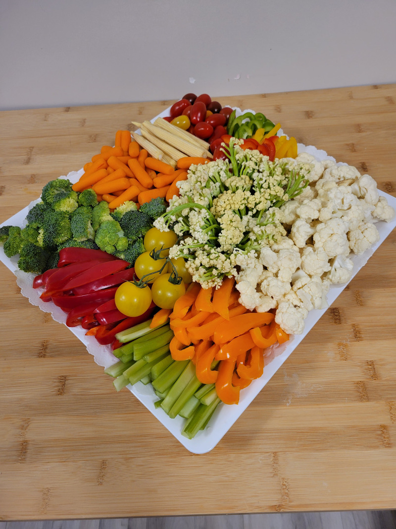 Plater z warzywami